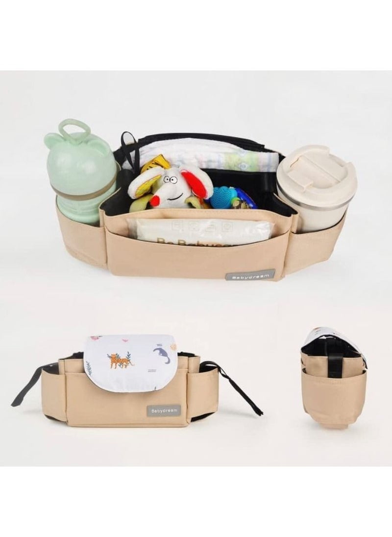 BabyDream Babydream on the go organizer bag-Beige  - Image 2