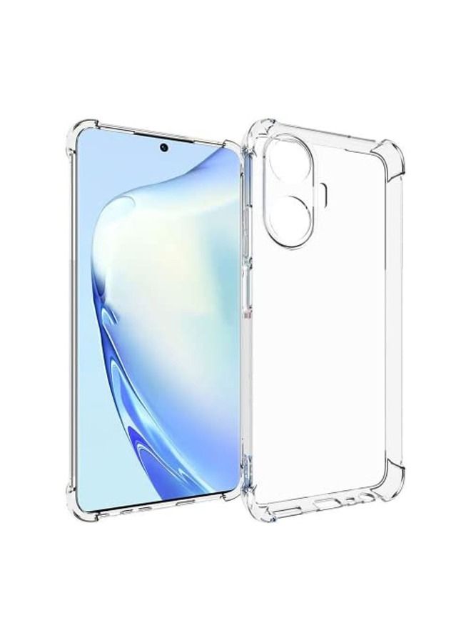 TEAM LUXURY Realme C55 Transparent Phone Case - Image 1