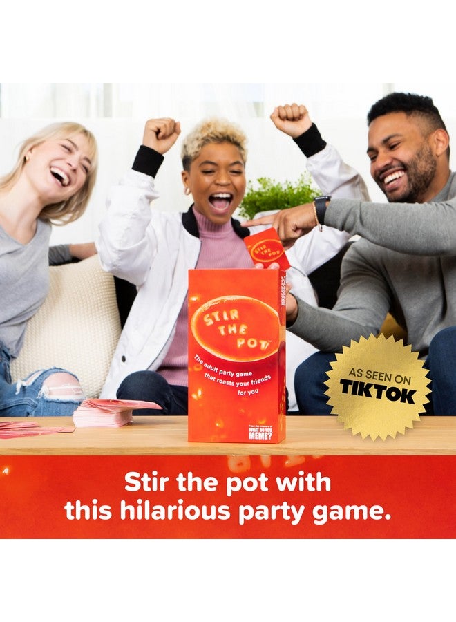 WHAT DO YOU MEME? Stir The Pot - The Party Game That Roasts Your Friends - Adult Card Games for Game Night - Image 4