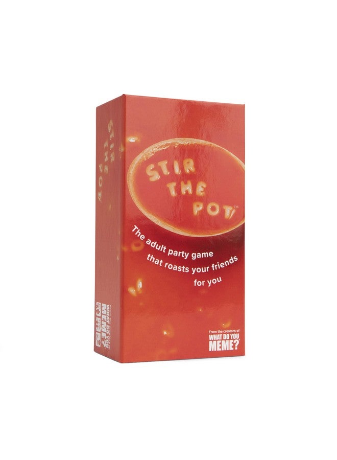 WHAT DO YOU MEME? Stir The Pot - The Party Game That Roasts Your Friends - Adult Card Games for Game Night - Image 1