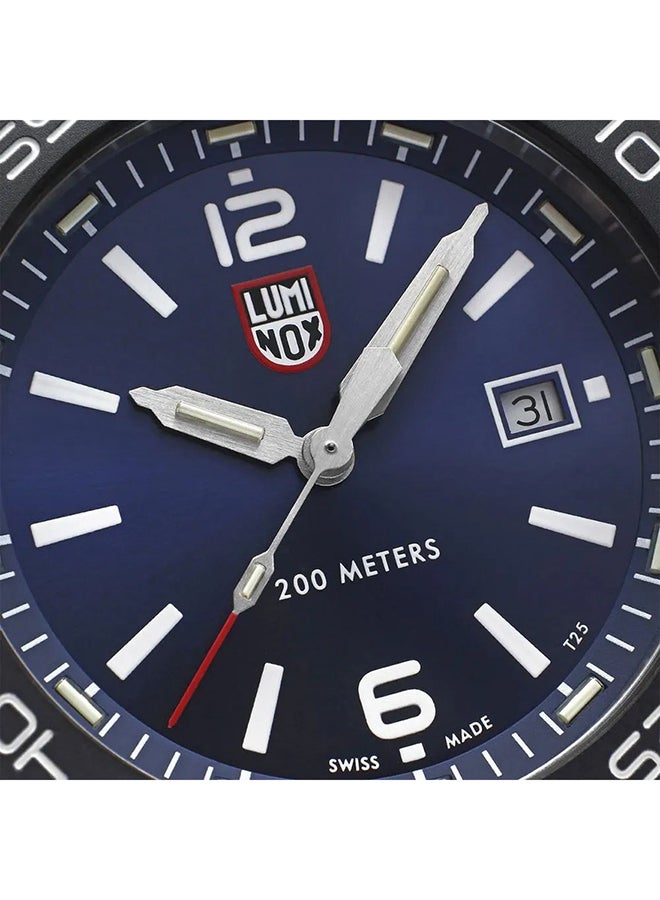 Luminox Unisex Analog Round Shape Rubber Wrist Watch XS.3123.RF - 44 Mm  - Image 3