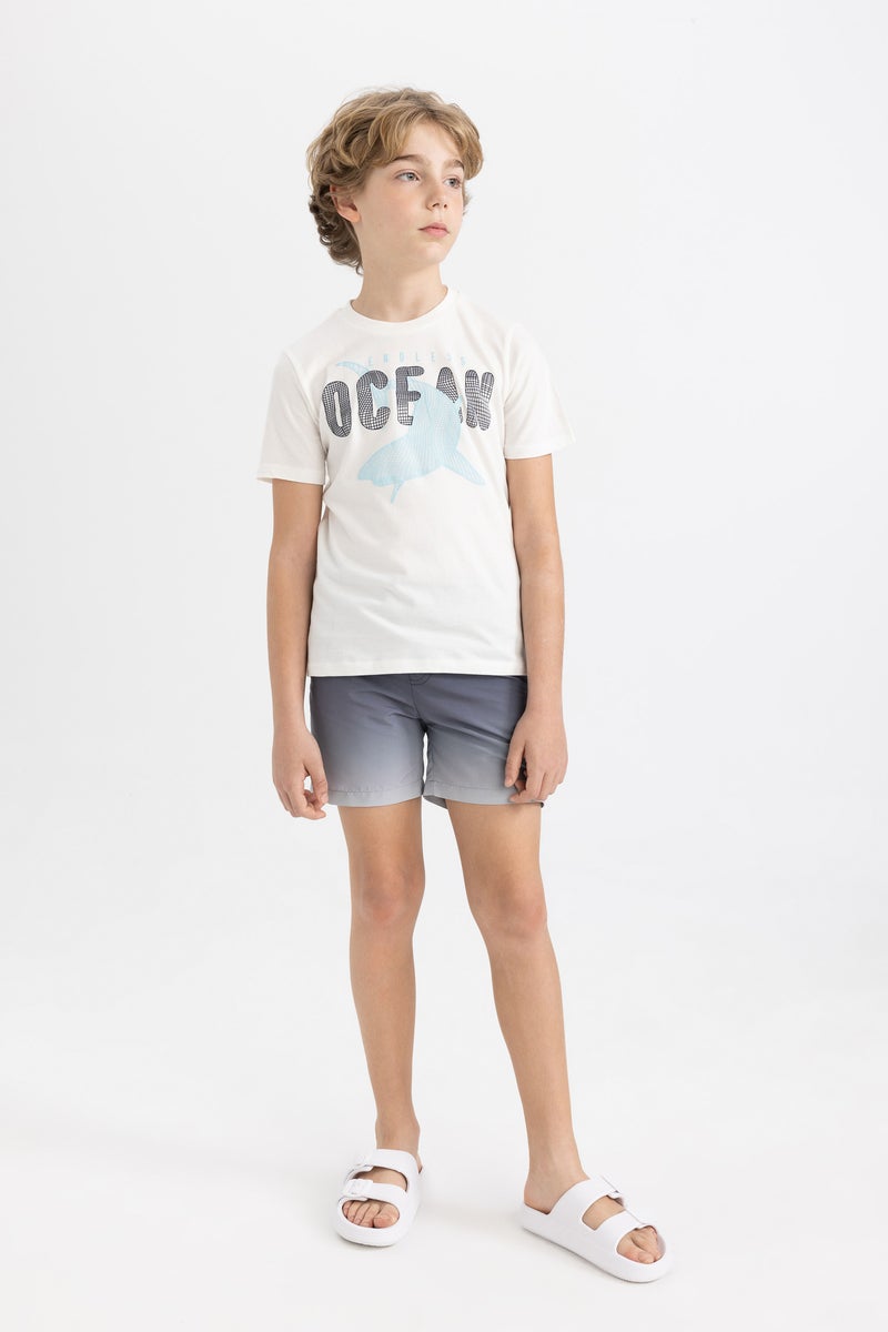 DeFacto Black Boy Boy Swim Shorts Casual - Image 1