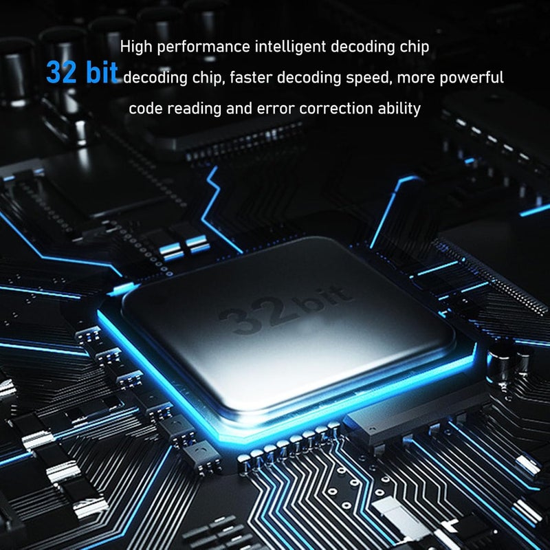 Karlak 2D 1D Barcode Scanner Automatic Sensing QR Code Reader for Bookstores Supermarkets - Image 4