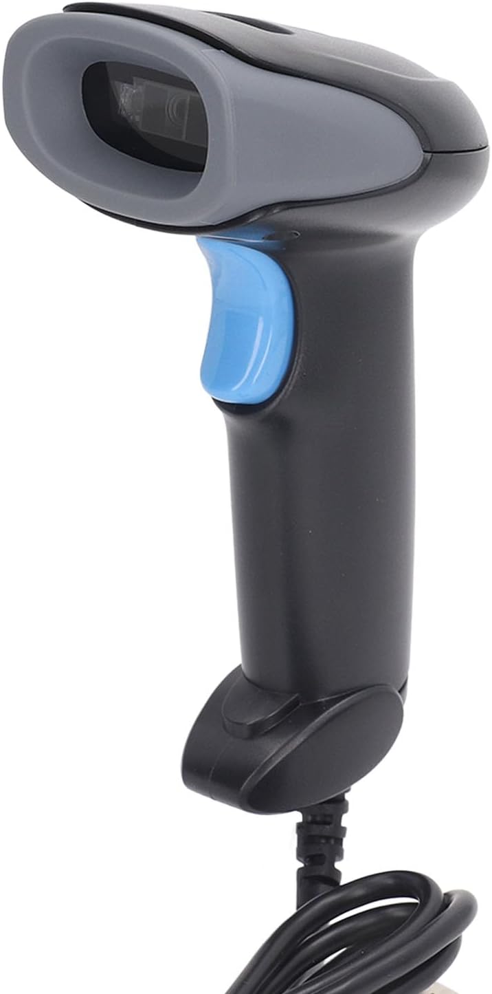 Karlak 2D 1D Barcode Scanner Automatic Sensing QR Code Reader for Bookstores Supermarkets - Image 1