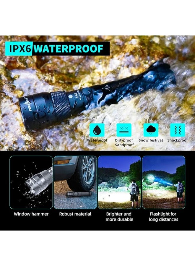 WUBEN L45 Flashlight 2000 Lumen Pocket flashlight Super Bright LED Rechargeable torch 4 Modes Zoomable Flashlight for Outdoors, Camping, Hiking - Image 3