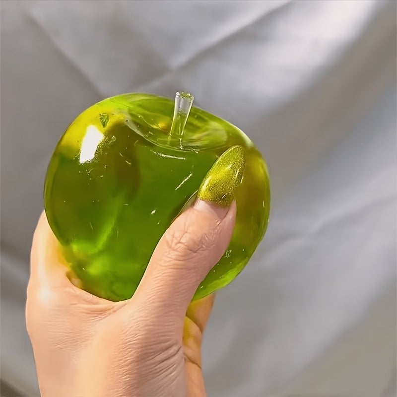 GIOIO Random Color Fruit Apple Squeeze Toy Slow Rising Stress Relief Fidget - Image 1
