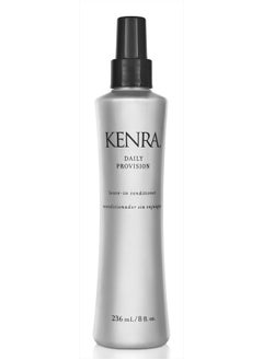 Kenra Professional Kenra Daily Provision Leave-In Conditioner | Hydrates, Detangles, & Adds Shine | Tames Frizz & Flyaways | Thermal Protection | Helps Risist Humidity | All Hair Types | 8 fl. Oz  - Image 1