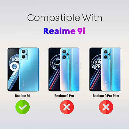 LIRAMARK Silicone Soft Back Cover Case for Realme 9i 4G (Silicone Pink) - Image 2