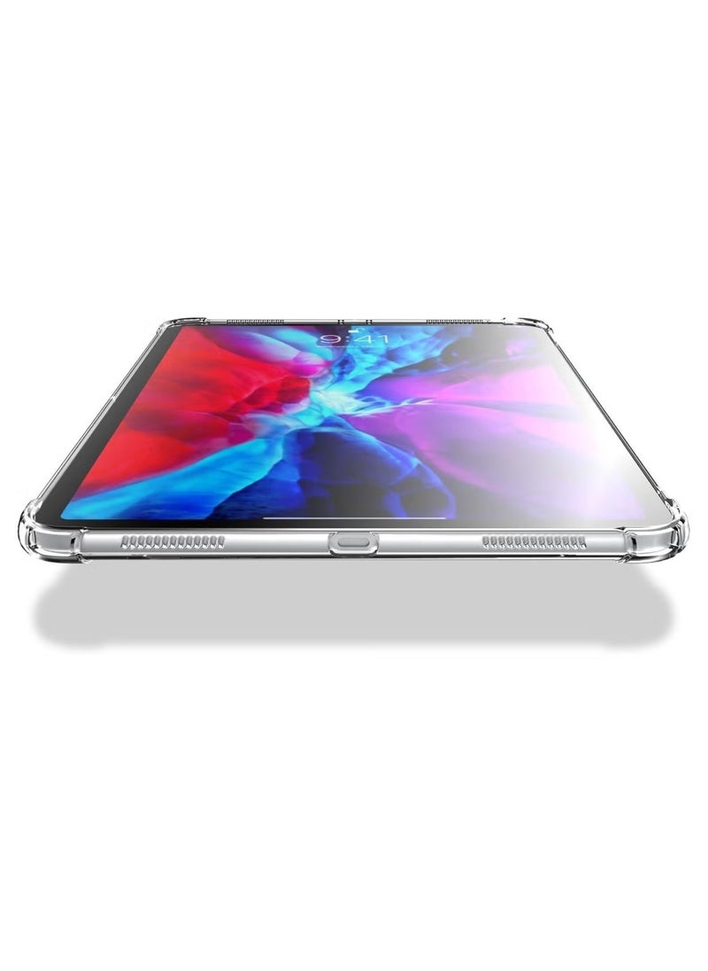 ELTRAZONE حافظة شفافة لجهاز iPad Pro مقاس 12.9 بوصة 2022/2021/2020/2018 (الجيل 6/5/4/3) – حافظة واقية مع زوايا معززة، غطاء خلفي شفاف لجهاز iPad Pro مقاس 12.9 بوصة (2018/2020/2021/2022) – مضادة للصدمات، فائقة المتانة، تصميم نحيف - Image 4