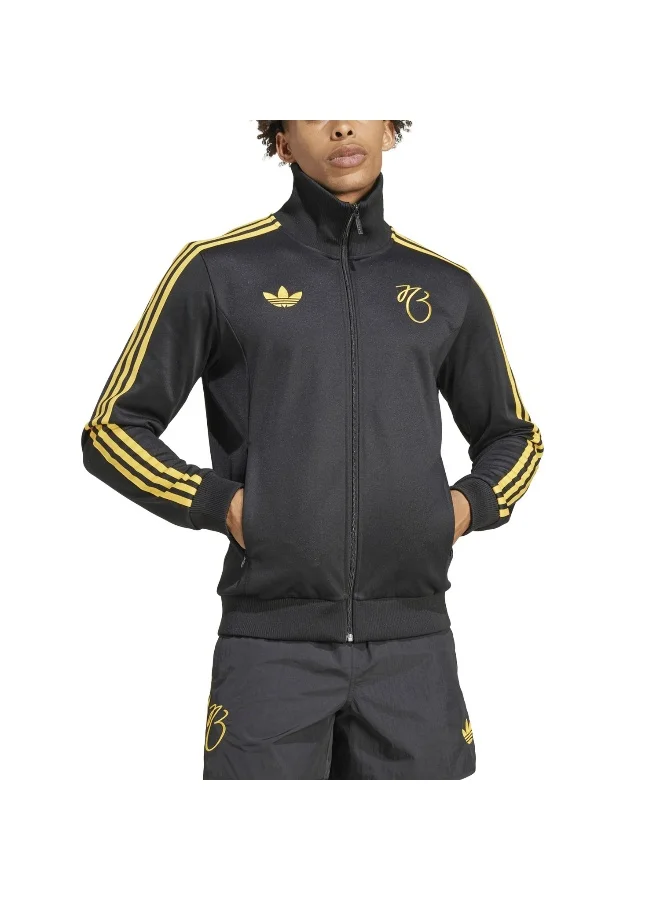 adidas جاكيت رياضي أسود لكرة القدم للرجال مقاس XS