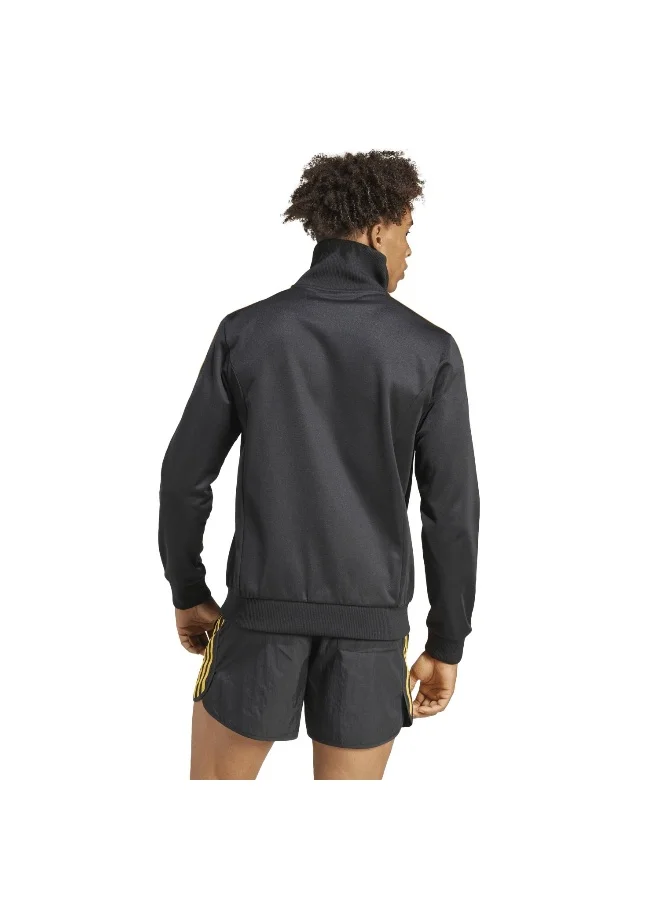adidas جاكيت رياضي أسود لكرة القدم للرجال مقاس XS