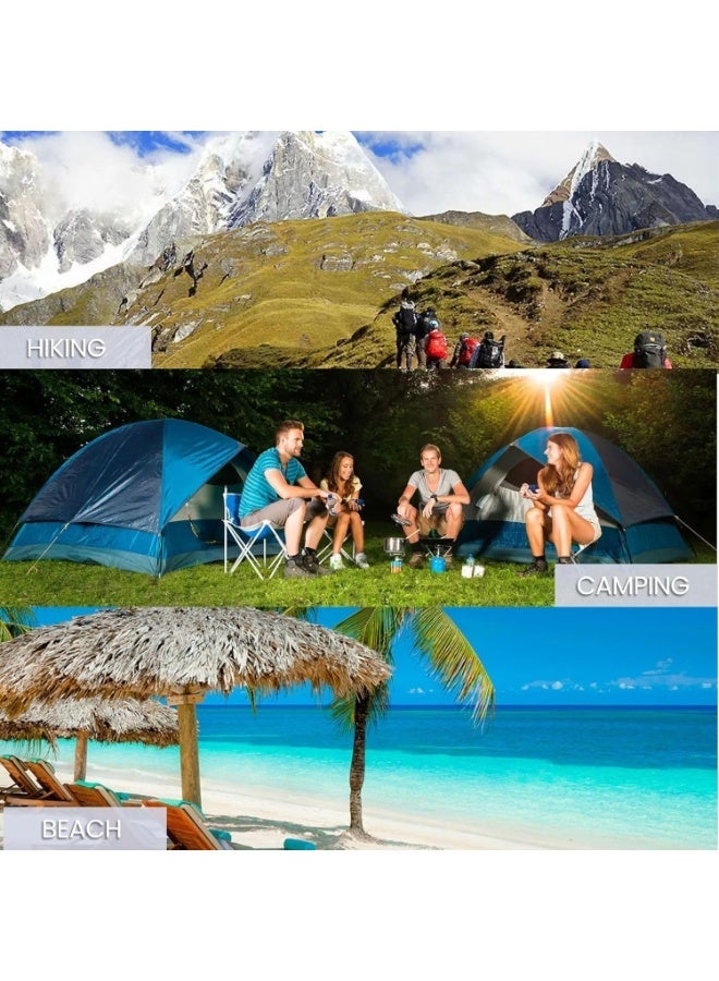 جوناريس مرحاض تخييم، مرحاض محمول للكبار والصغار، مرحاض قابل للطي ومنتجات صرف صحي طارئة للاستخدام الخارجي، سلة مهملات، مقعد للسيارة والشاحنة والتخييم والسفر والمشي لمسافات طويلة وصيد الأسماك والرحلات الطويلة - Image 2