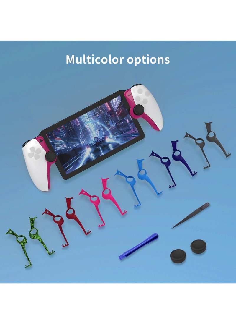 Generic Decorative Shell With Thumb Grips Kit For Playstation 5(PS5) Portal Red  - Image 3