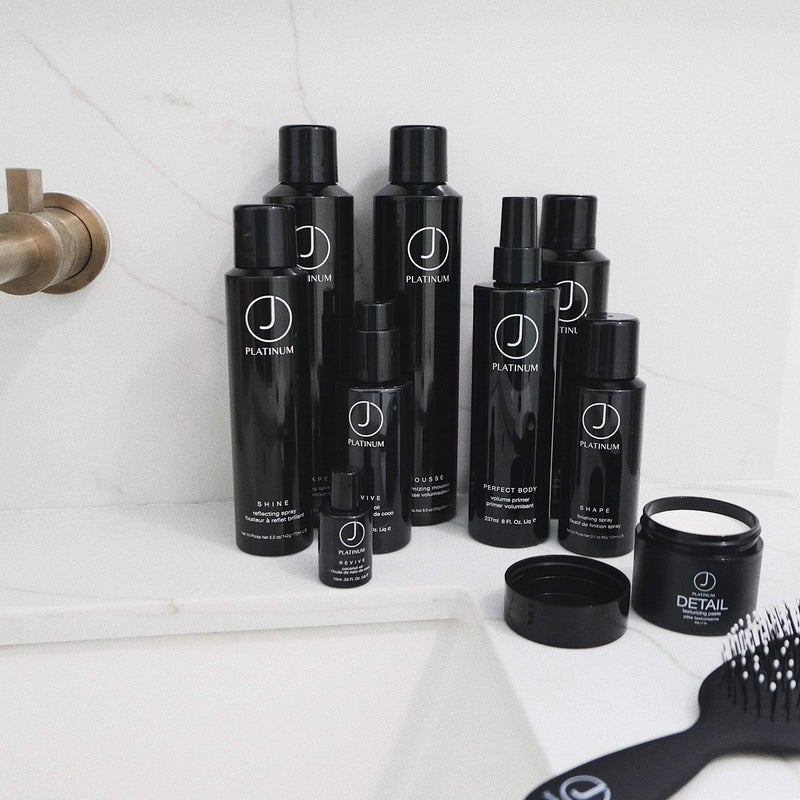 J Beverly Hills Platinum Detail Texturizing Paste with Beeswax for Semi Gloss Finish, 2 Oz - Image 4