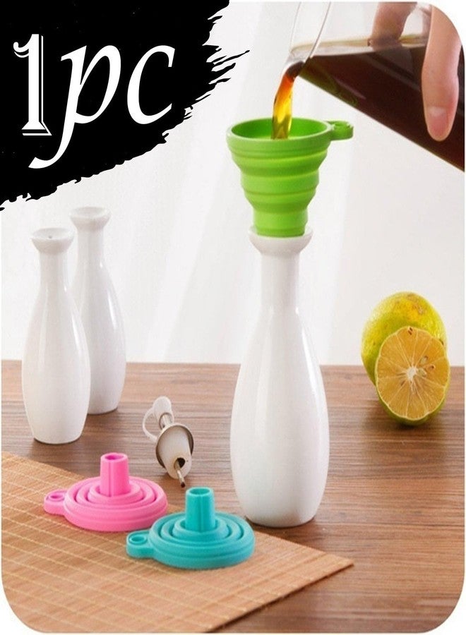zingware Silicone Funnel for Kitchen Use Oil Pouring Sauce Water Juice - Image 3