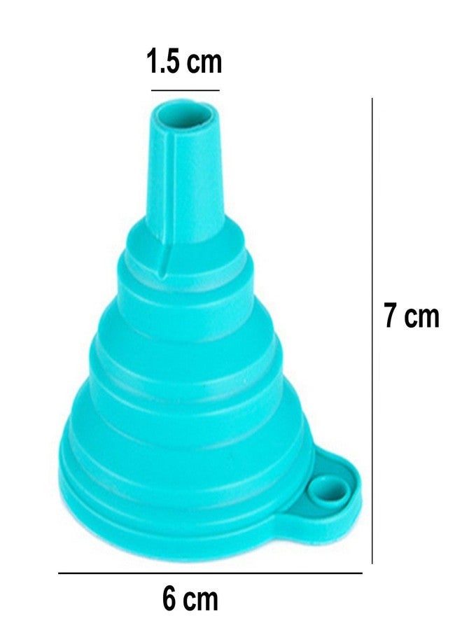zingware Silicone Funnel for Kitchen Use Oil Pouring Sauce Water Juice - Image 2