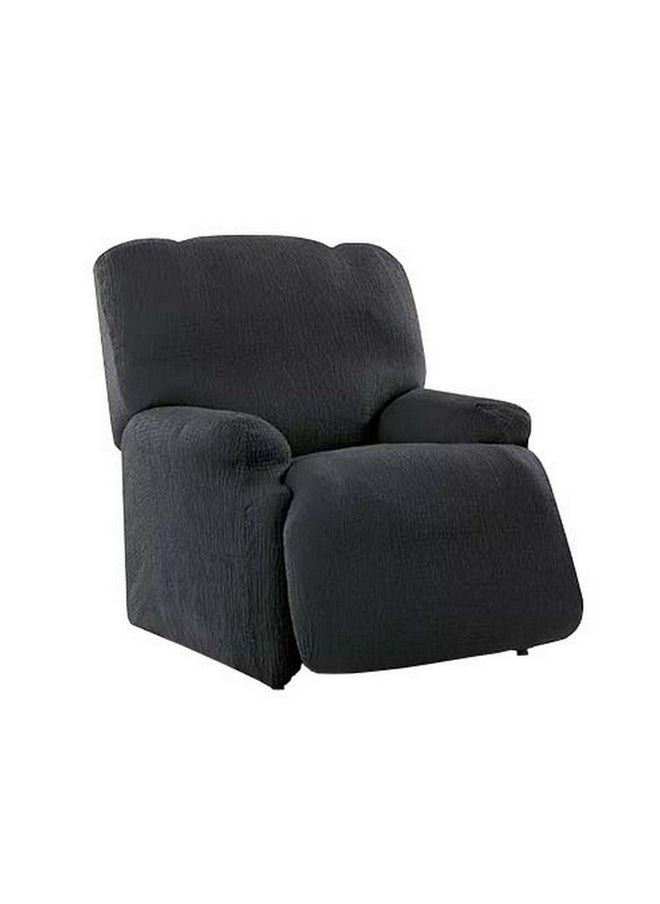 SOFA SKIN Nueva Textura Rustica Recliner Sofa Cover Grey 70-90 cm 32802  - Image 1