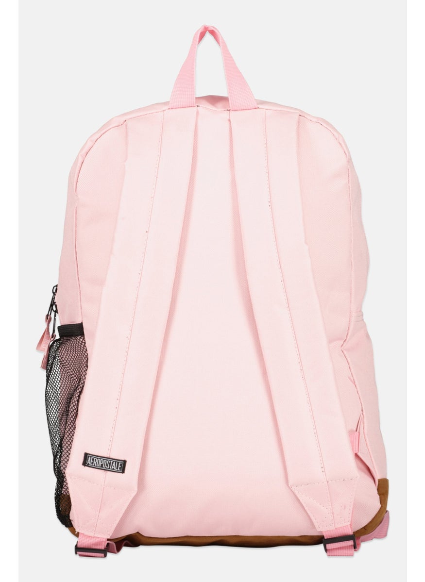 Aeropostale Women Brand Logo Field Backpack ll 32 L x 44 H x 13 W cm, Pink  - Image 3