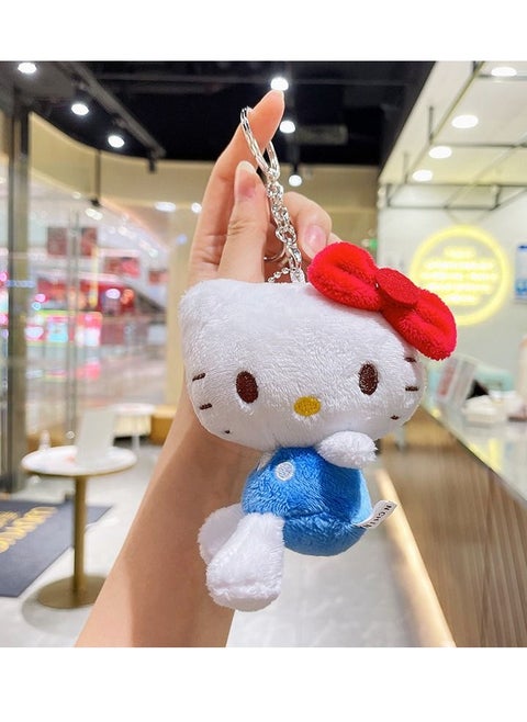 Hello Kitty Plush Charm Keychain