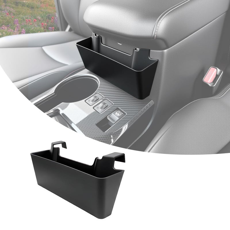 Qyebbk Center Console Organizer for 2010-2024 Toyota 4Runner Hanging Armrest Box Storage Tray for 4 Runner Interior Accessories(Center Console Hanging Armrest Box/Fit 10-24) - Image 1