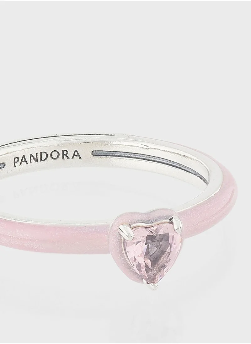 PANDORA Heart Sterling Ring