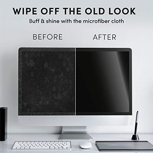 EVEO Electronic Wipes Streak-Free for Screen Cleaner & Smart Watch [4 Pack x 40] TV Screen, Smart TV, Computer Screen, Laptop, Phone, Tablet, and Electronics devices - Microfiber Cloth Included [160 Wipes] - Image 2