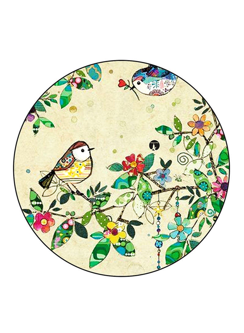 RKN Birds Printed Mouse Pad Multicolour