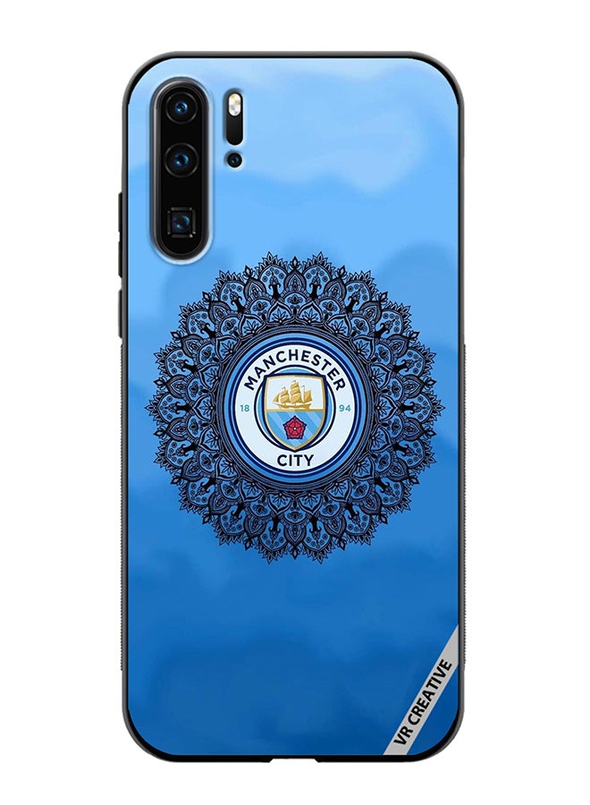 VR CREATIVE Protective Case Cover For Huawei P30 Pro Man City Design Multicolour - Image 1