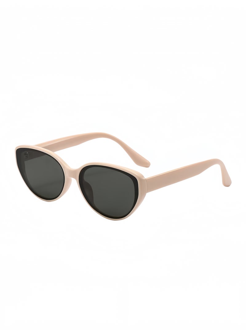 Fashionable retro lightweight women's sunglasses, UV400 polarized sunglasses, suitable for motorcycles, summer beaches, outdoor daily life - Image 1
