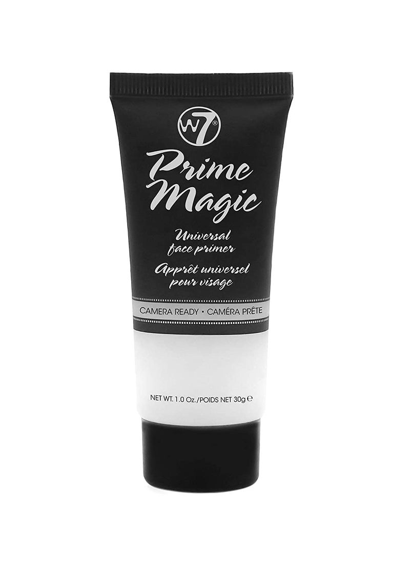 W7 - W7 Prime Magic Face Primer - Clear Makeup Base Priming Formula For Flawless Skin - Vegan Makeup - 2 Pack - Image 1