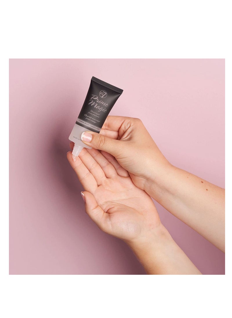 W7 - W7 Prime Magic Face Primer - Clear Makeup Base Priming Formula For Flawless Skin - Vegan Makeup - 2 Pack - Image 1