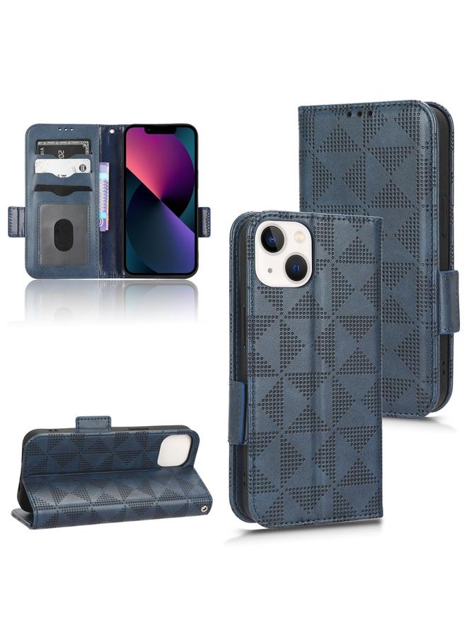 زبون جراب هاتف جلدي بتصميم مثلث متماثل لهاتف iPhone 13 mini - Image 1