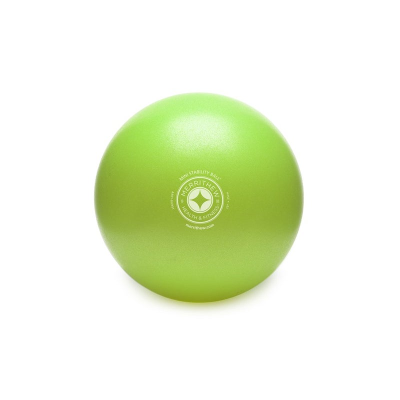 STOTT PILATES Merrithew Mini Stability Ball – Medium (Lime) - Image 1