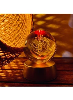 Keyfim Shop Harry Potter 3D Colorful Lighted Glass Globe  - Image 1