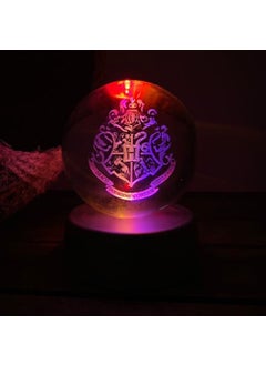 Keyfim Shop Harry Potter 3D Colorful Lighted Glass Globe  - Image 4