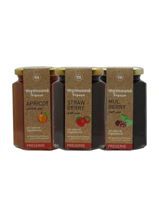 MYMOUNE Jams & Preserves Bundle | Premium Lebanese Fruit Preserves | Smart Value Set