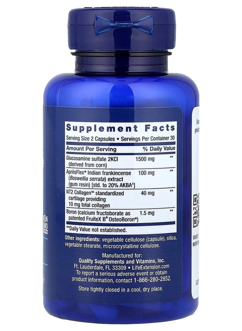 لايف إكستنشن Life Extension، ArthroMax® Advanced، NT2 Collagen™ و ApresFlex®، 60 كبسولة - Image 2