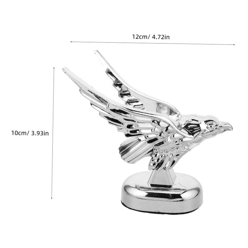 Luxshiny Vintage Truck Hood Ornament Plastic Eagle Car Engine Decoration Easy Install Stylish Exterior Decal For All Models - Image 3