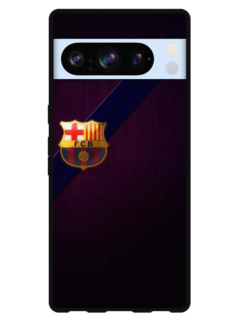 Theodor Protective Case Anti Scratch Shock Proof Bumper Cover For Google Pixel 8 Pro Minimal Barca Logo - Image 1