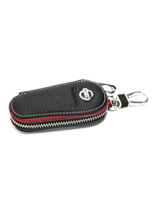 Leather Business Key Case Ring For Key Fob, Nissan - Image 1