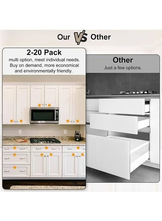 8Pcs Cabinet Magnetic Catchs Ultra Thin Cabinet Door Magnets Stick on Drawer Magnets Cabinet Latch Magnetic Closures for Cabinets Kitchen Closet Door Closing Magnetic Door Catch Closer Black - Image 4