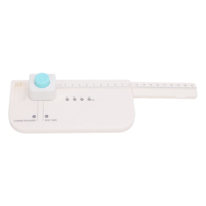 Kw-trio Tab Punch Board 30mm 40mm 50mm 60mm Index Tag - Versatile Multi-Width Label Maker ABS Material for Desktop Organization - Image 3