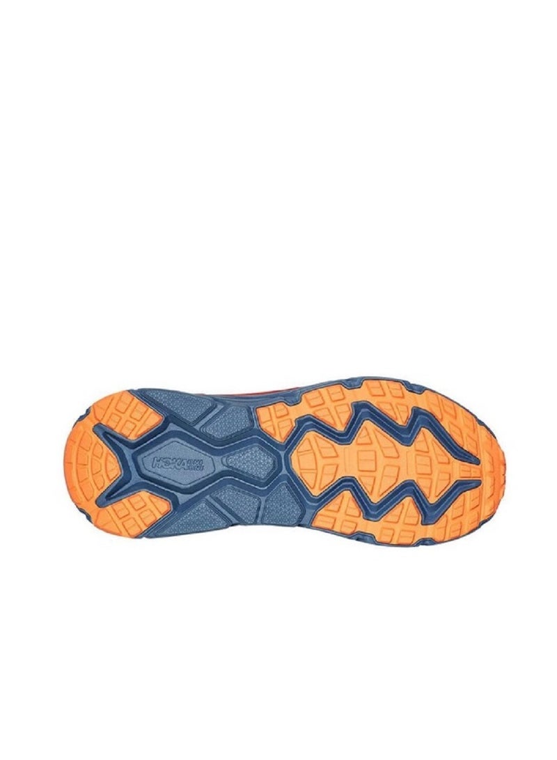 هوكا ون ون حذاء الجري الخارجي تشالنجر ATR 6 برتقالي/أزرق للنساء والرجال للرياضة/التدريب على تسلق الجبال/المشي لمسافات طويلة - Image 4