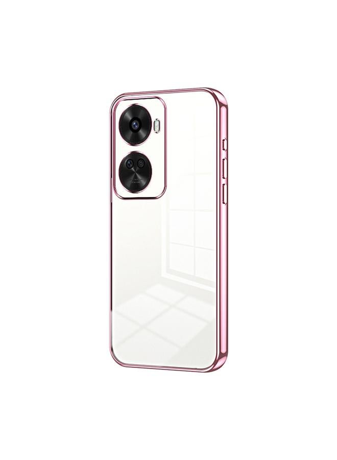 The Bros Phone Case For Huawei nova 12 SE Transparent Plating Fine Hole Phone Phone Case - Image 1