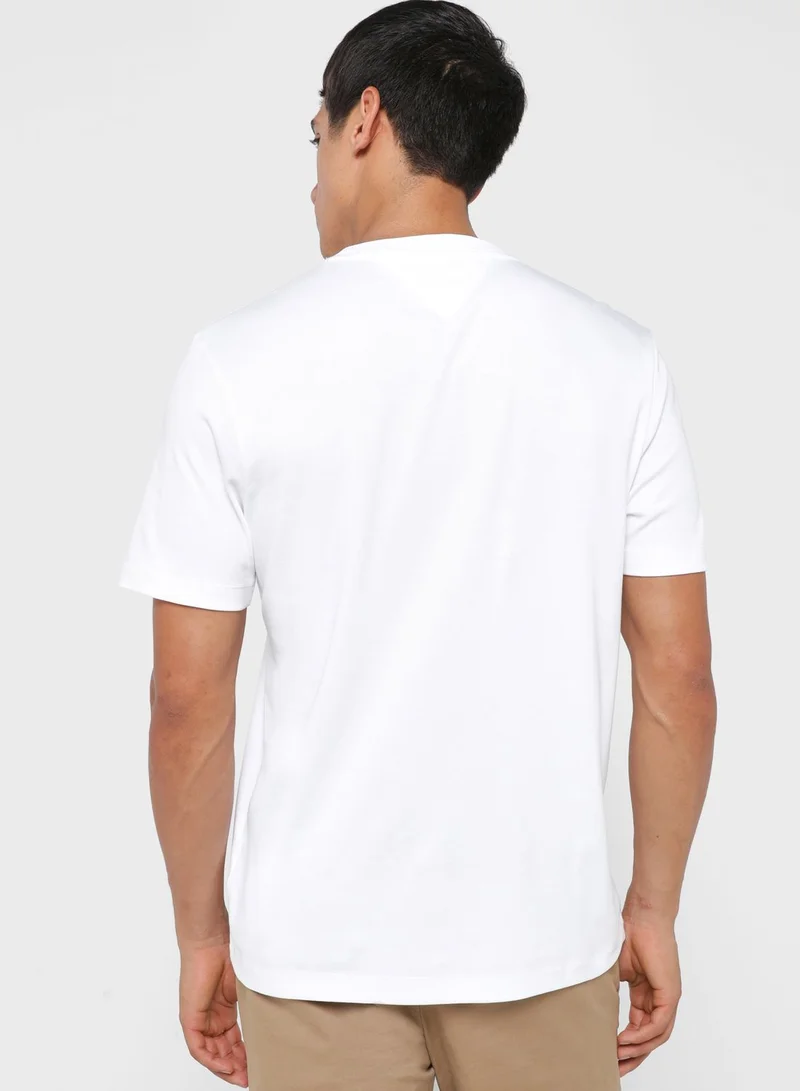 TOMMY HILFIGER Slogan Crew Neck T-Shirt