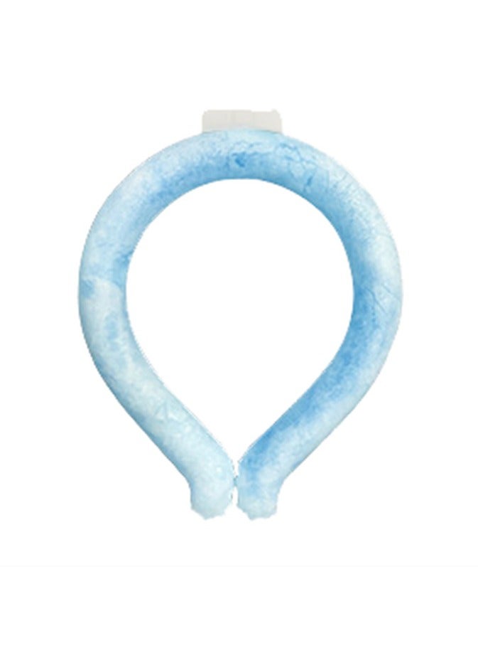 Generic Cooling Magic Ring-PCM Ice Neck Tube - No-Charge Reusable Cooling for Summer Outdoor Heat-Automatically freezes below 28°C  - Image 1