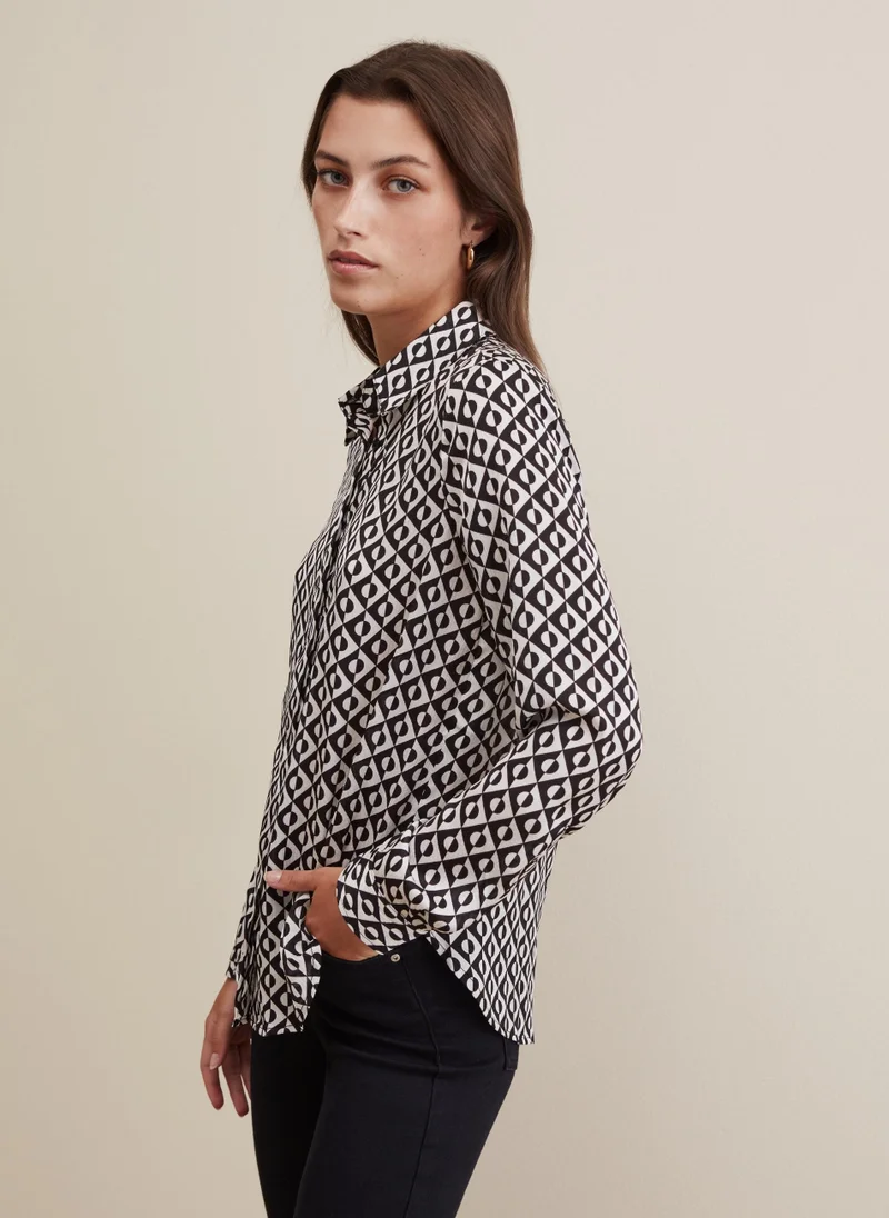 Ovs Blouse with optical print