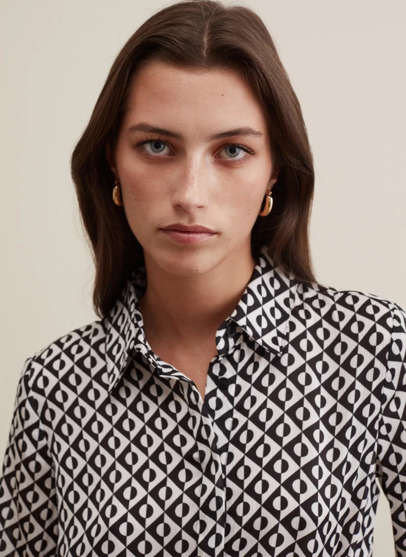 Ovs Blouse with optical print