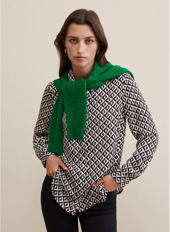 Ovs Blouse with optical print