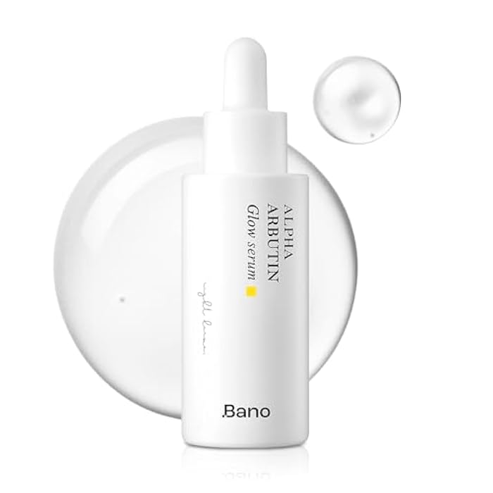 BANO Alpha Arbutin Glow Serum – 2% Alpha Arbutin + Niacinamide for Skin Vitality & Glow, Uneven Tone | Hydrating Hyaluronic Acid | Korean Skincare for Sensitive Skin | Fragrance-Free | 1.01 fl oz - Image 1
